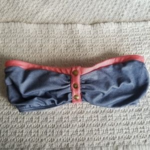 Medium Bikini bathing suit top strapless un